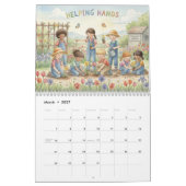 Calendrier des souvenirs d'enfance des actes de ge (Mar 2027)