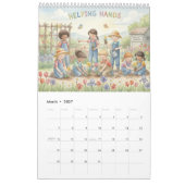Calendrier des souvenirs d'enfance des actes de ge (Mar 2027)