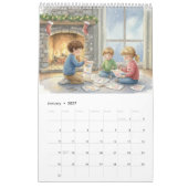 Calendrier des souvenirs d'enfance des actes de ge (Jan 2027)