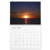 Calendrier des Sunsets du lac (Jan 2026)