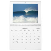 Calendrier des Surfs géants (Feb 2026)