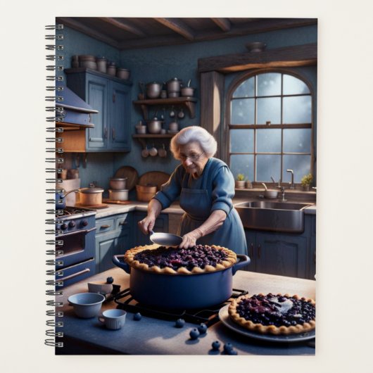 Calendrier des tartes aux bleuets (Devant)