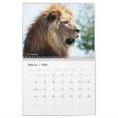 Calendrier des têtes d'animal (Feb 2026)