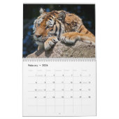 Calendrier des tigres (Feb 2026)