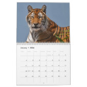 Calendrier des tigres (Jan 2026)