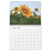 Calendrier des tournesols (Jan 2026)