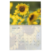 Calendrier des tournesols (Jan 2026)