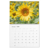 Calendrier des tournesols (Jan 2027)