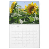 Calendrier des tournesols (Jan 2026)