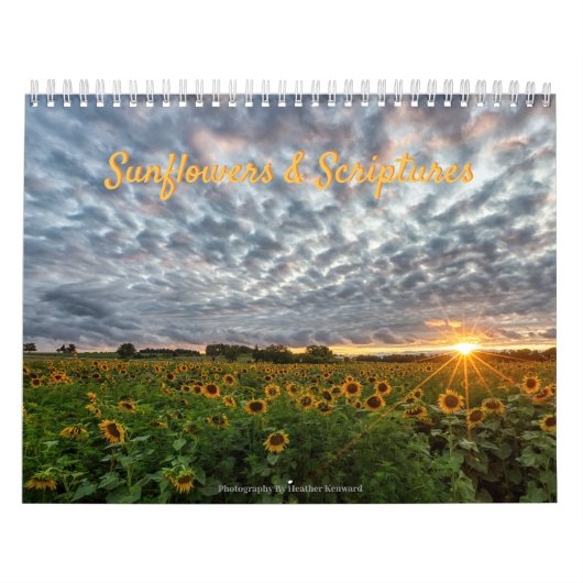 Calendrier des tournesols et des écritures (Protection)