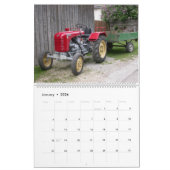 Calendrier des Tracteurs vintages 2025 (Jan 2026)