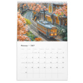 Calendrier des trains miniatures – Scènes saisonni (Feb 2027)