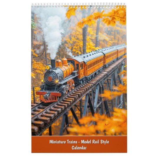 Calendrier des trains miniatures – Scènes saisonni (Protection)