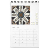 Calendrier des tuiles Mah Jongg (Mar 2027)