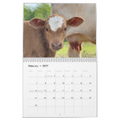 Calendrier des vaches 2024 (Feb 2027)