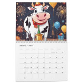Calendrier des vaches mures (Jan 2027)
