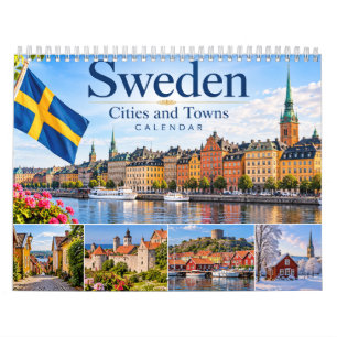 Calendrier des villes et villages de Suède