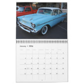 Calendrier des voitures de muscle Chevy Classic 20 (Jan 2026)