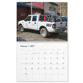 Calendrier des voitures de police 2027 (Feb 2027)