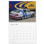 Calendrier des voitures de police 2027 (Jan 2027)