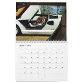 Calendrier des voitures exotiques (Mar 2026)