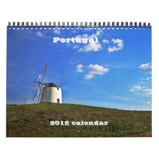 Calendrier des voyages autour du Portugal 2012 (Protection)