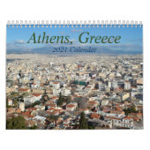 Calendrier des voyages d'Athènes Grèce 2021 (Protection)