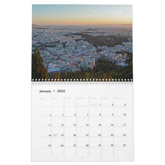 Calendrier des voyages d'Athènes Grèce 2021 (Jan 2026)