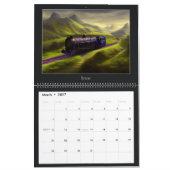 Calendrier des voyages en train en Europe (Mar 2027)