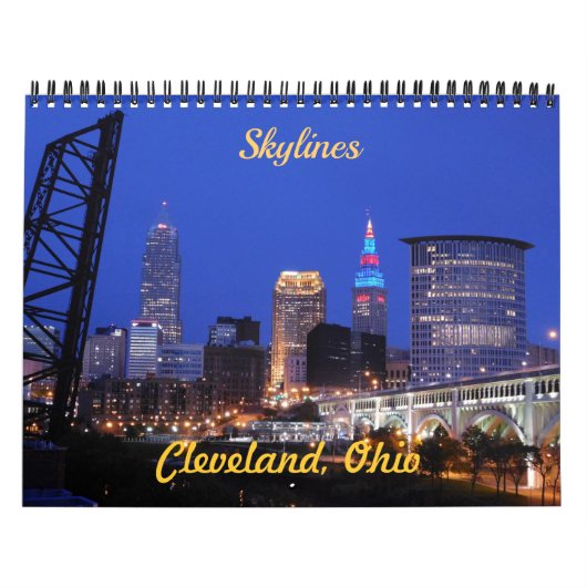 Calendrier des vues Skyline de Cleveland OH (Protection)