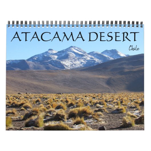 Calendrier désert d'atacama 2025 (Protection)
