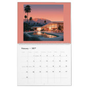 CALENDRIER DESERT LUXE' 2027 (Feb 2027)