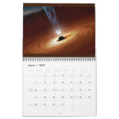 Calendrier Design élégant et moderne paysage de l'espace 2021 (Mar 2027)