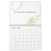 Calendrier Design holographique minimaliste et élégant (Jan 2027)