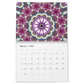 Calendrier Design Mandala (Feb 2027)