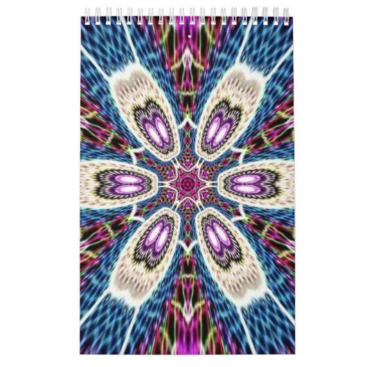 Calendrier design Mandala unique (Protection)