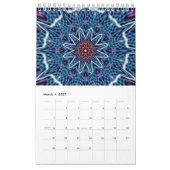 Calendrier design Mandala unique (Mar 2027)