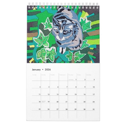 Calendrier Design textile (Jan 2026)