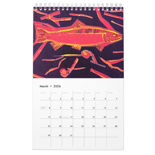 Calendrier Design textile (Mar 2026)