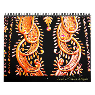 Calendrier Designs saoudiens