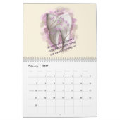 Calendrier Désir ou devise pour chaque mois. Cadeau dentaire (Feb 2027)