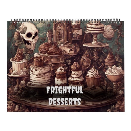 Calendrier Desserts effrayants de Ivy et Bat Gothic Art (Protection)