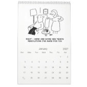 Calendrier Dessin de Nigel Sutherland (Jan 2027)