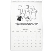 Calendrier Dessin de Nigel Sutherland (Jan 2026)