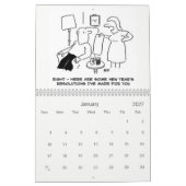 Calendrier Dessin de Nigel Sutherland (Jan 2027)