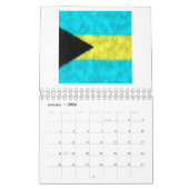 Calendrier Dessin de peinture à l'huile Bahamas (Jan 2026)