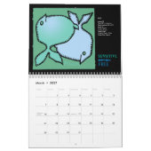 Calendrier Dessins originaux Graphique de signes astrologique (Mar 2027)