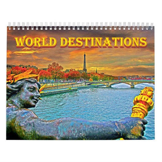 Calendrier destinations mondiales (Protection)