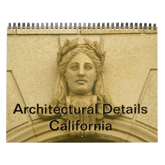 Calendrier - Détails architecturaux Californie (Protection)