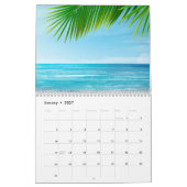 Calendrier d'été de plage 2021 (Jan 2027)